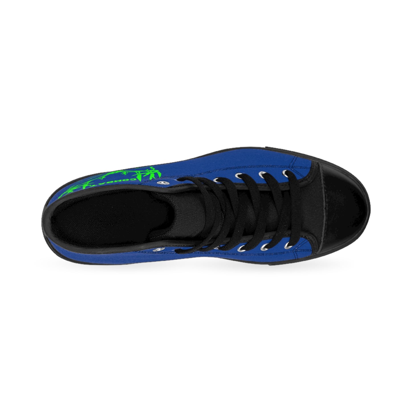 Combat Archery Classic Sneakers - Blue with Antlers Design