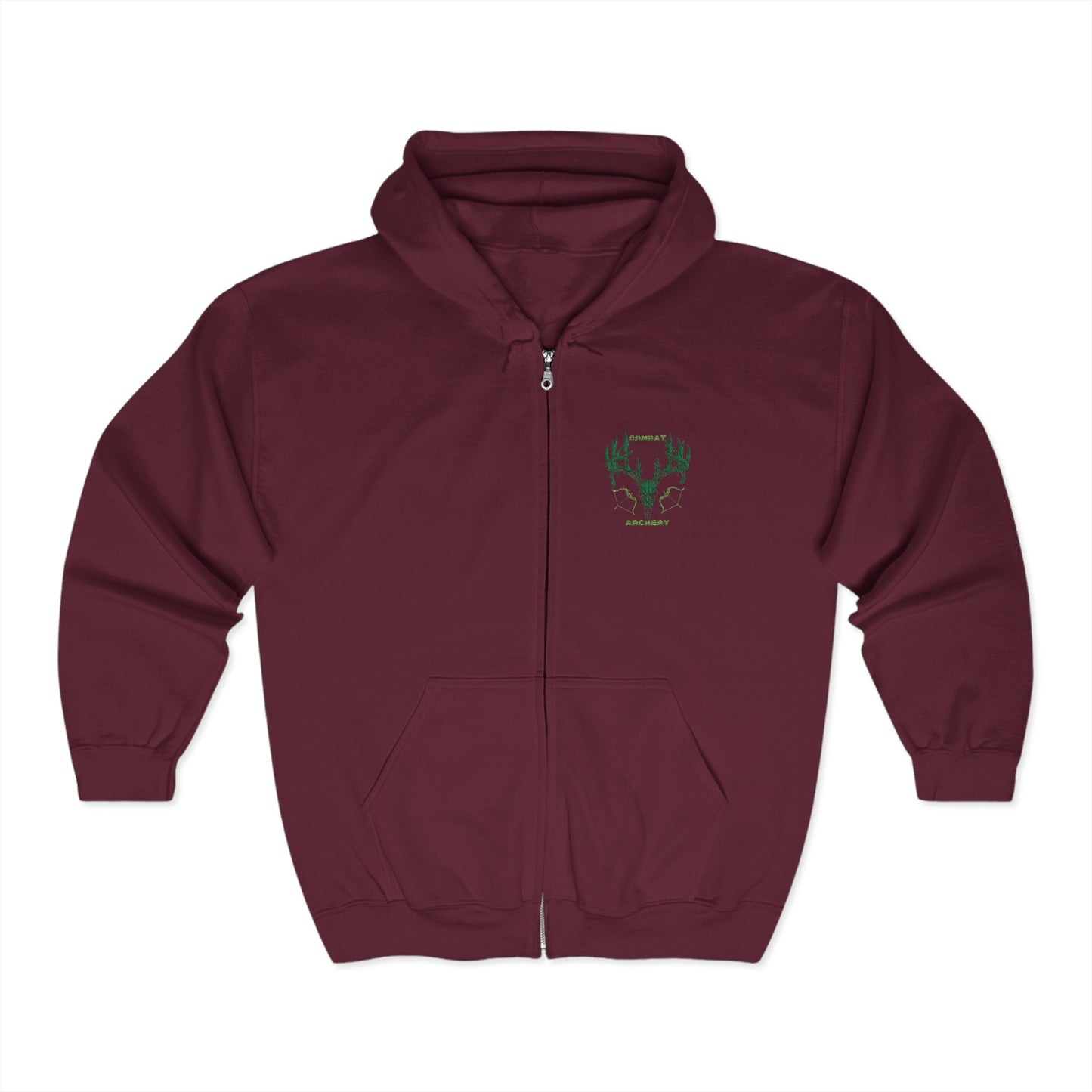 Cozy Unisex Full Zip Hooded Sweatshirt – Perfect for Outdoor Adventures & Casual Wear