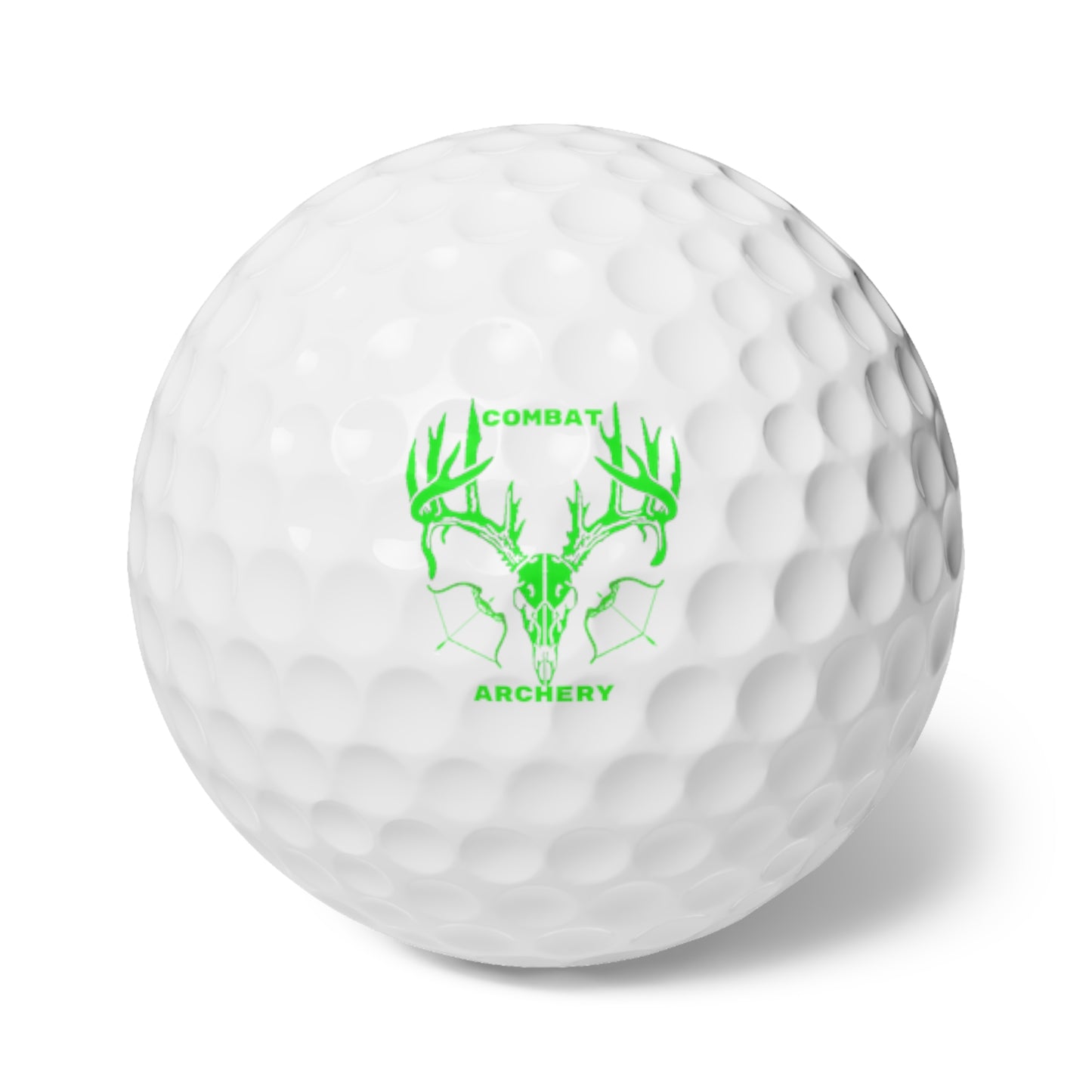 Custom Combat Archery Golf Balls - 6 Pack for Sports Enthusiasts