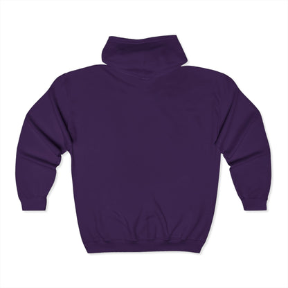 Cozy Unisex Full Zip Hooded Sweatshirt – Perfect for Outdoor Adventures & Casual Wear
