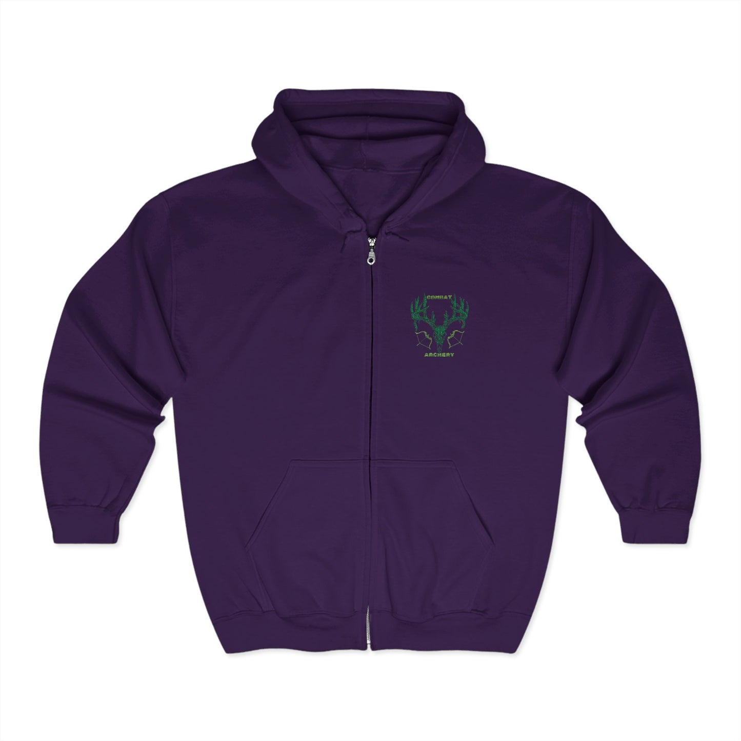 Cozy Unisex Full Zip Hooded Sweatshirt – Perfect for Outdoor Adventures & Casual Wear