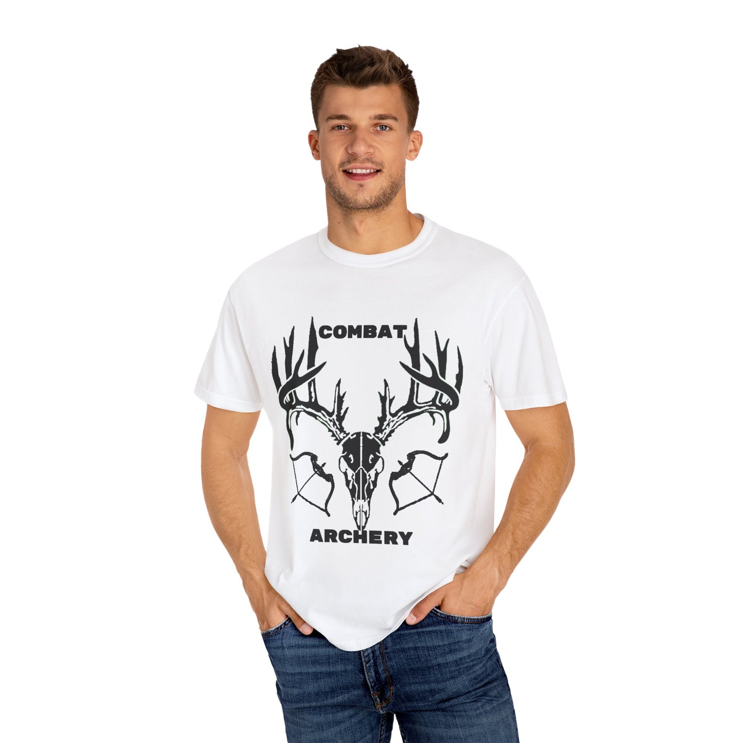 Combat Archery Unisex Garment-Dyed T-Shirt - Perfect for Outdoor Enthusiasts