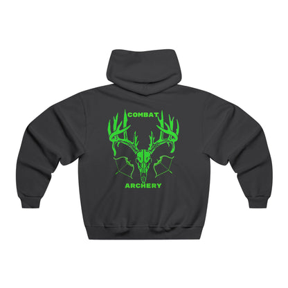Combat Archery Hoodie for Men - NUBLEND® Sweatshirt in Dark Blue