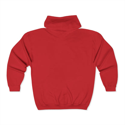 Cozy Unisex Full Zip Hooded Sweatshirt – Perfect for Outdoor Adventures & Casual Wear