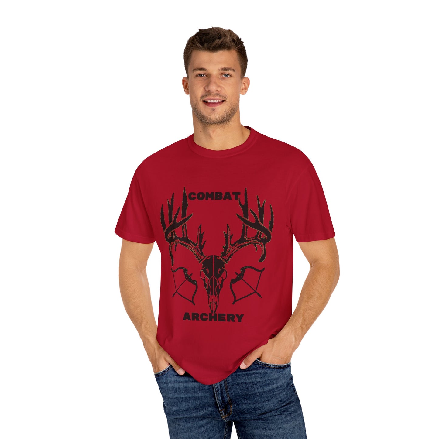 Combat Archery Unisex Garment-Dyed T-Shirt - Perfect for Outdoor Enthusiasts
