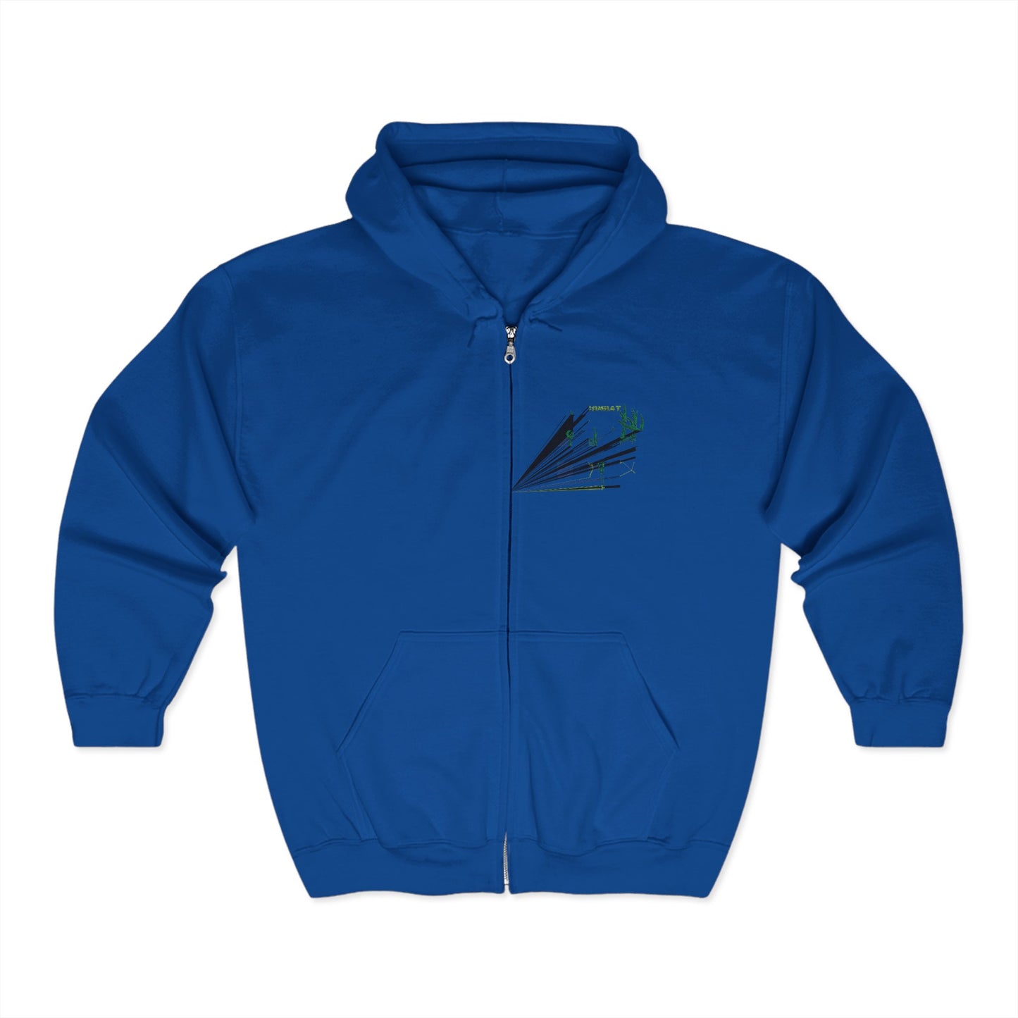 Cozy Unisex Full Zip Hooded Sweatshirt – Perfect for Outdoor Adventures & Casual Wear