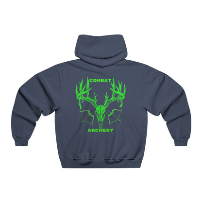 Combat Archery Hoodie for Men - NUBLEND® Sweatshirt in Dark Blue