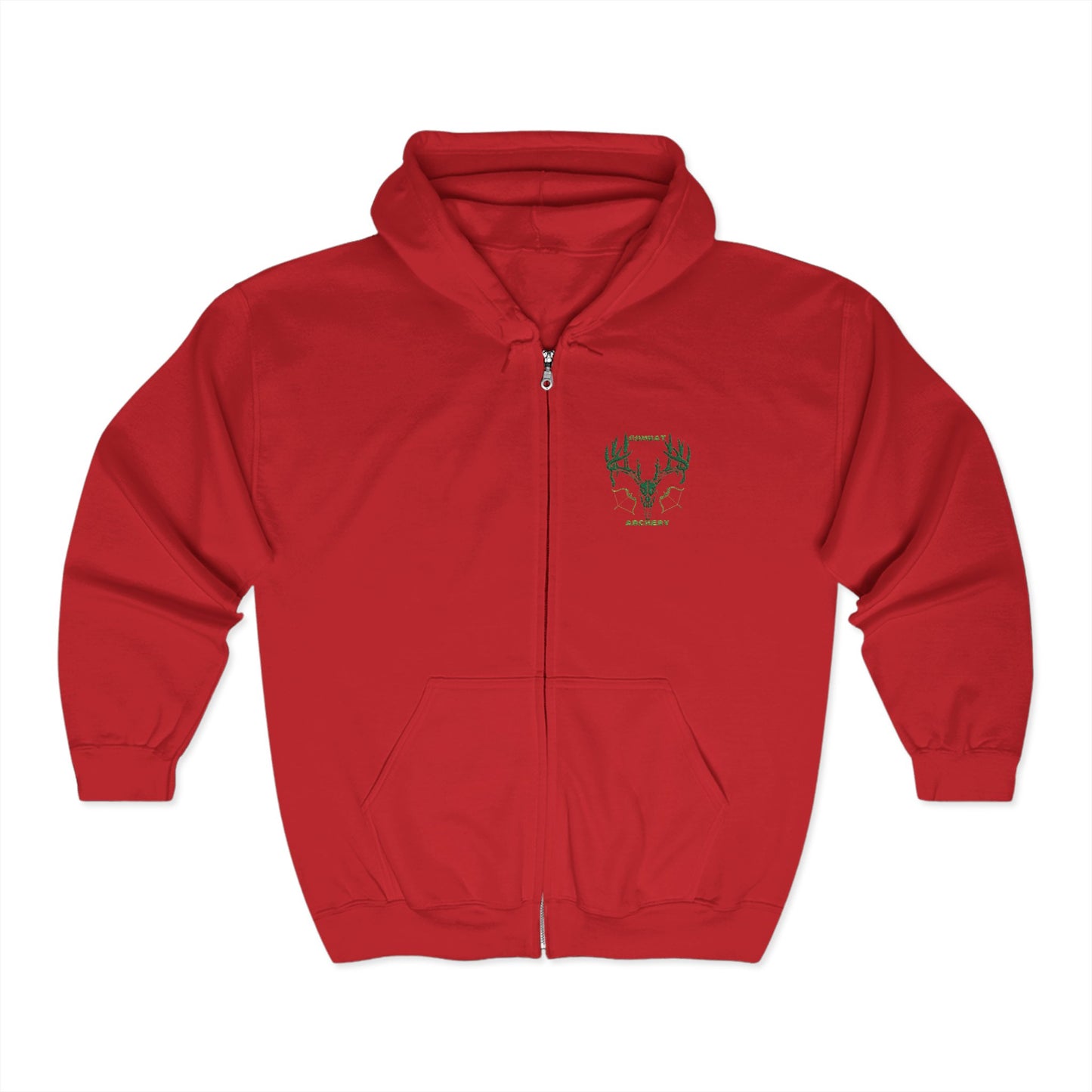 Cozy Unisex Full Zip Hooded Sweatshirt – Perfect for Outdoor Adventures & Casual Wear