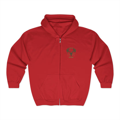 Cozy Unisex Full Zip Hooded Sweatshirt – Perfect for Outdoor Adventures & Casual Wear