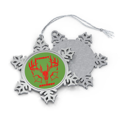 Pewter Snowflake Ornament