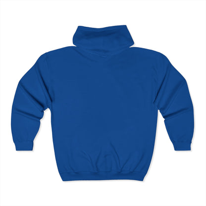 Cozy Unisex Full Zip Hooded Sweatshirt – Perfect for Outdoor Adventures & Casual Wear